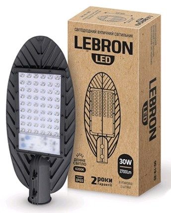 Світильник консольний LED Lebron 50 Вт SMD 6200K 4500Lm IP65